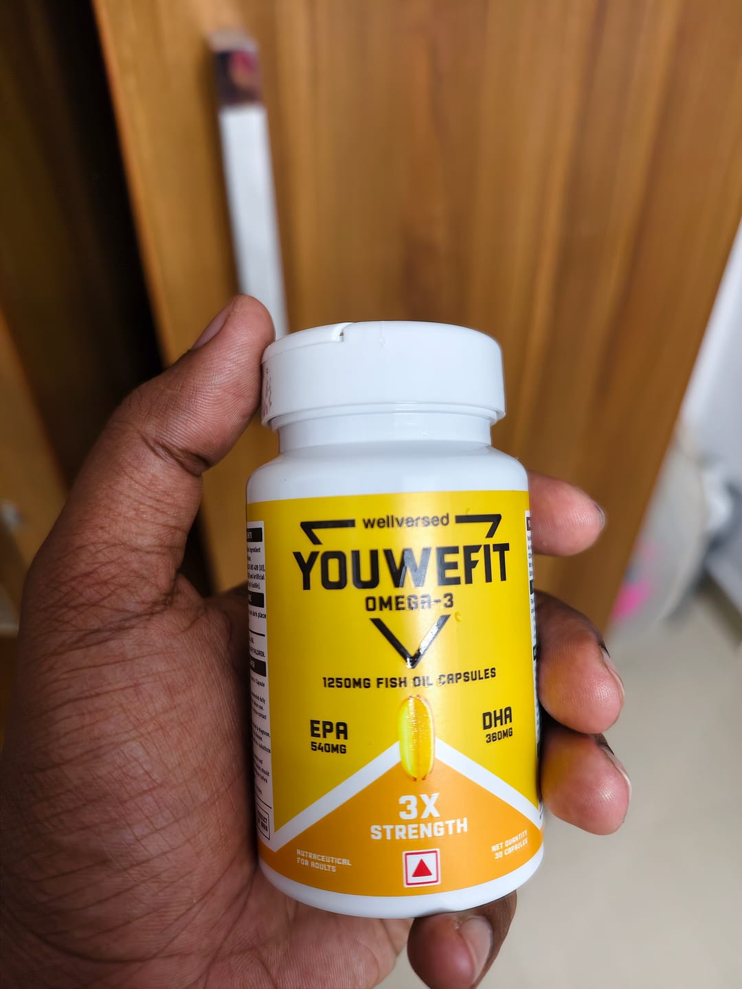 Customer photo review of YouWeFit Omega-3 Fish Oil (30 Capsules), 1250mg