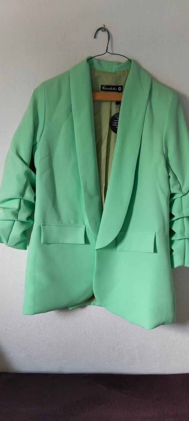 Customer photo review of Blazer Coddy Verde Pistache