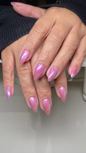 Customer photo review of Gotti No Wipe Gel Top Coat - Super Slick - New and Improved Formula (GOLD BOTTLE)