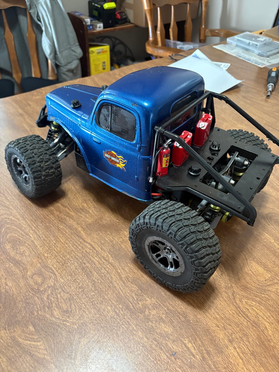 Customer photo review of Aluminum Servo Saver For RZ001 and 1/10 Rally Car