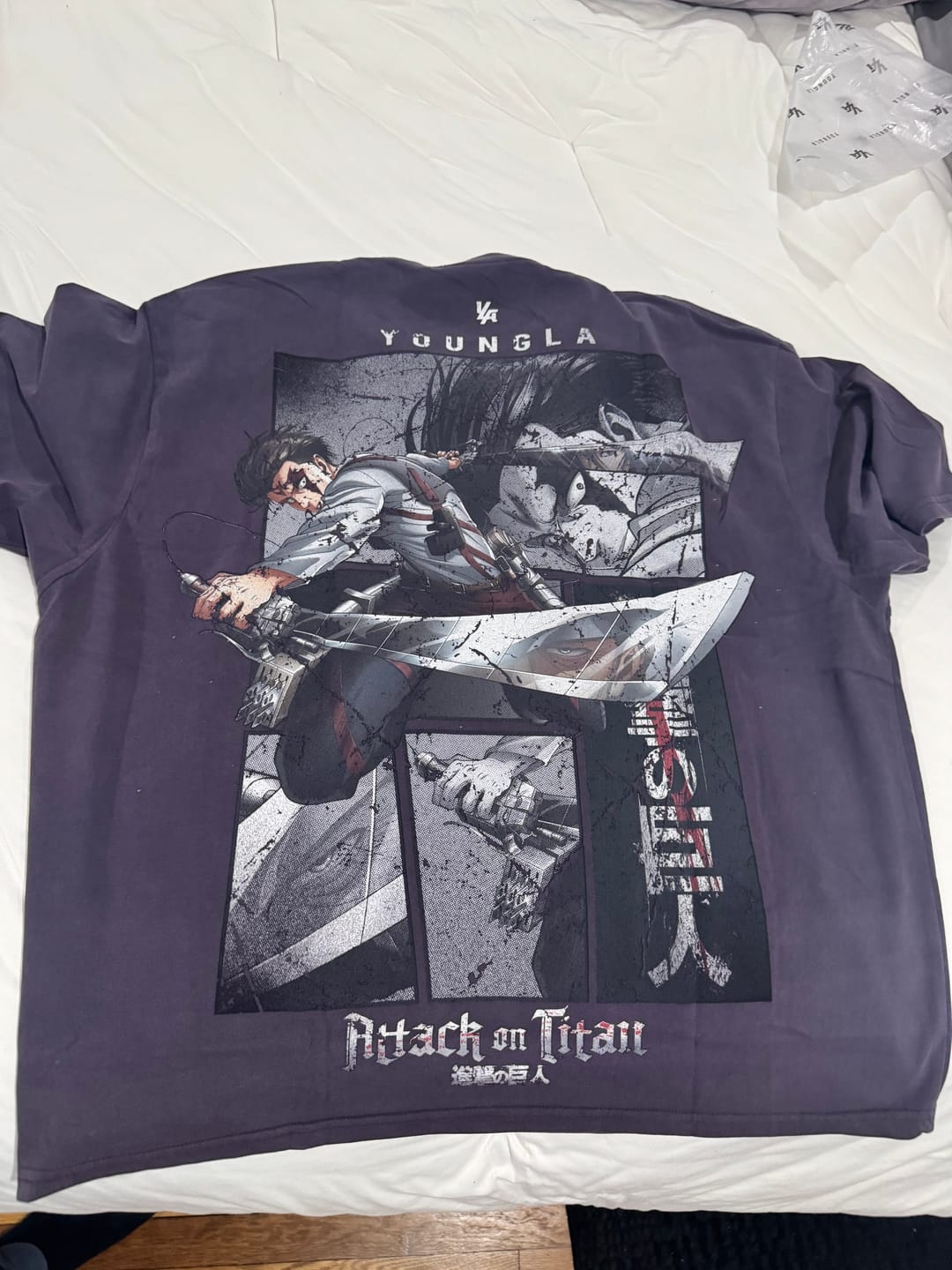 Customer photo review of 4191 - AOT©  x YLA Classic Tees