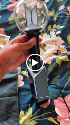 Customer video review of [3RD PRE-ORDER] BTS - OFFICIAL LIGHT STICK VER.4 PARTS BTS VER