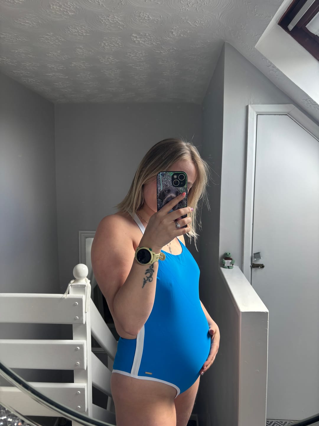 Customer photo review of Karma Onepiece - Azure