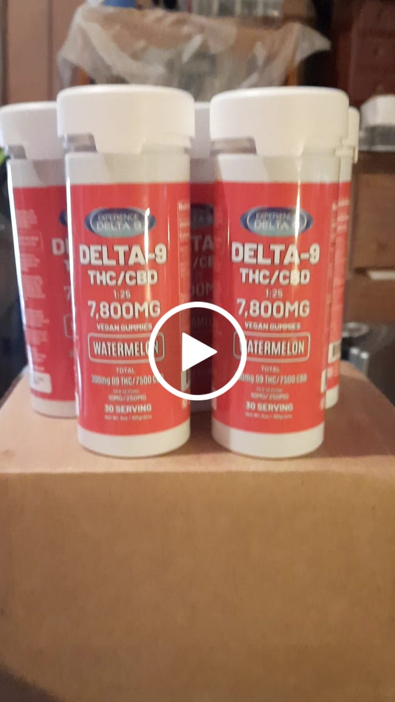 Customer video review of 25:1 Delta-9 THC/CBD Watermelon Gummies