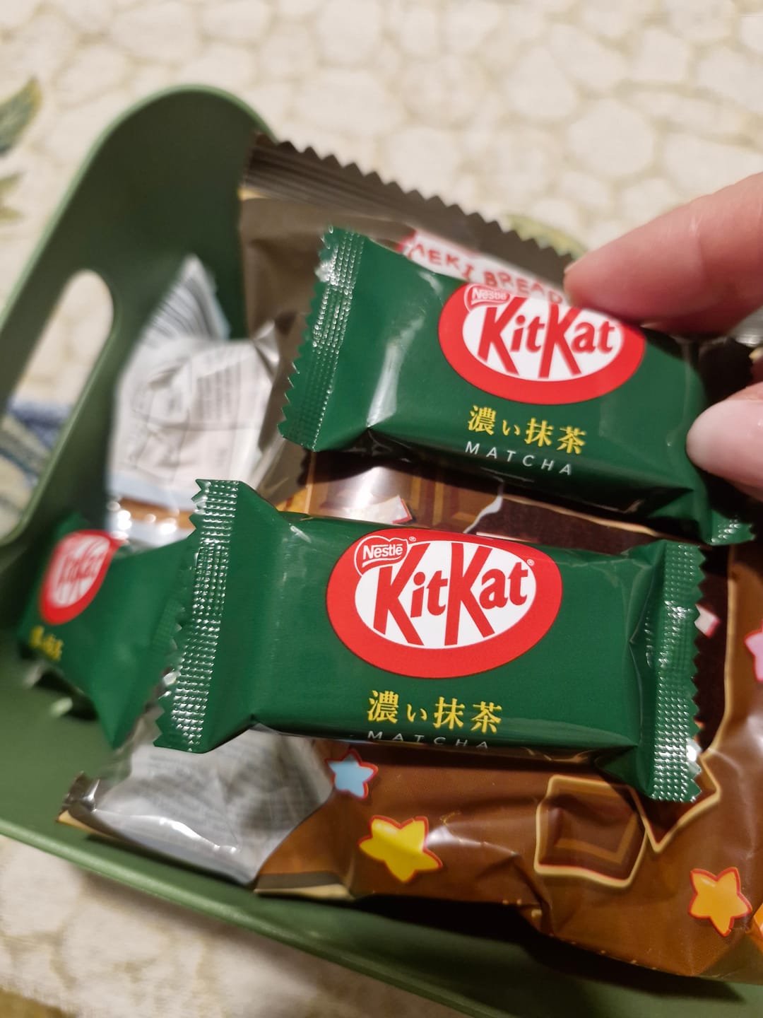 Customer photo review of KitKat Mini Matcha