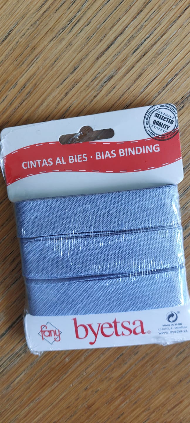 Customer photo review of Plain Linen Bias Binding Tape - 5 metres