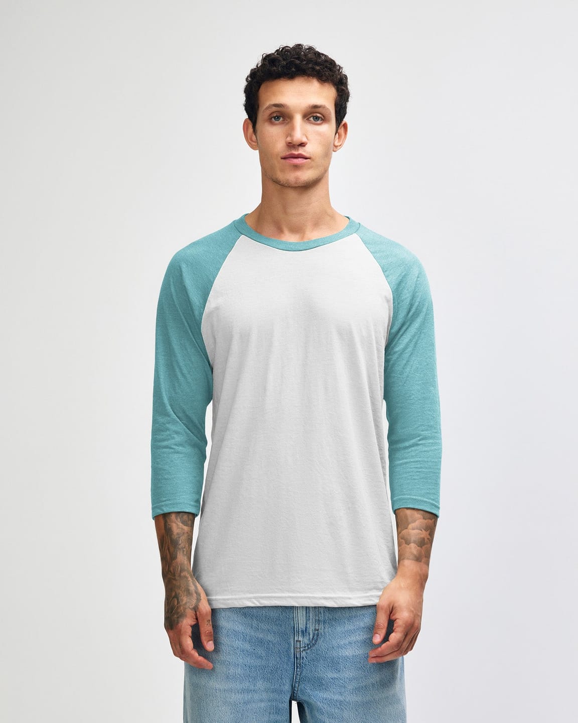 Customer photo review of Unisex Raglan Tee