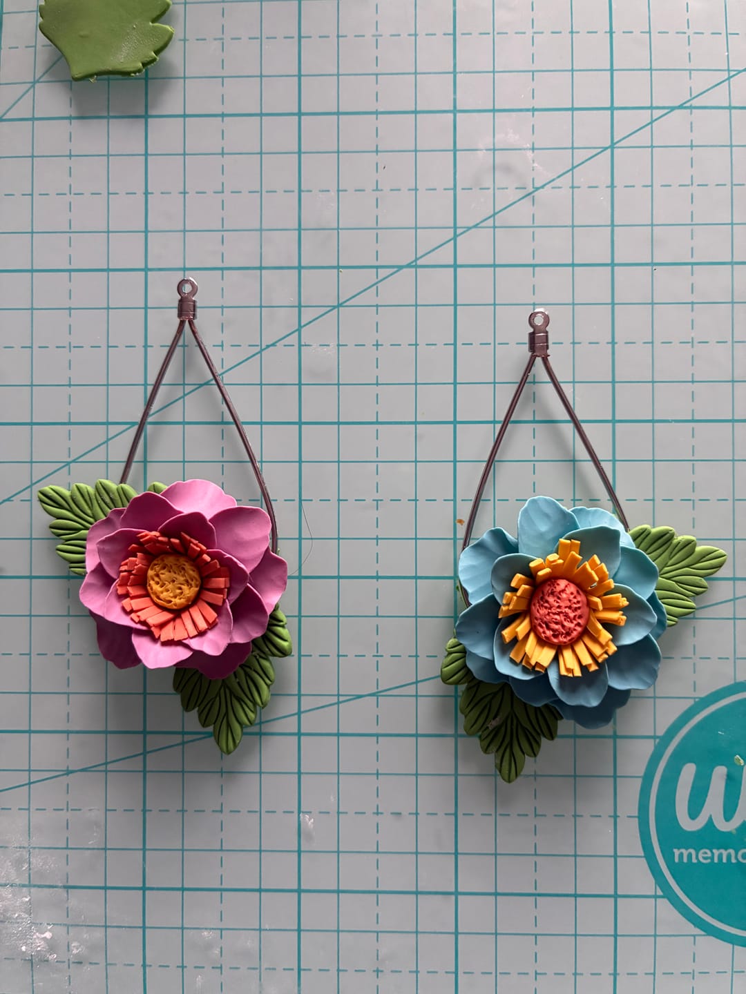 Customer photo review of 3D Anemone Polymer Clay Cutter Kit