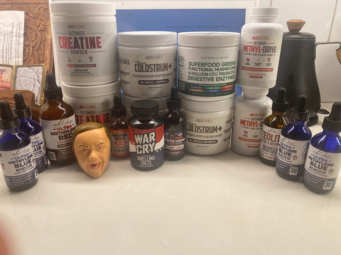 Customer photo review of War Cry Premium Smelling Salts (Maximum Strength)
