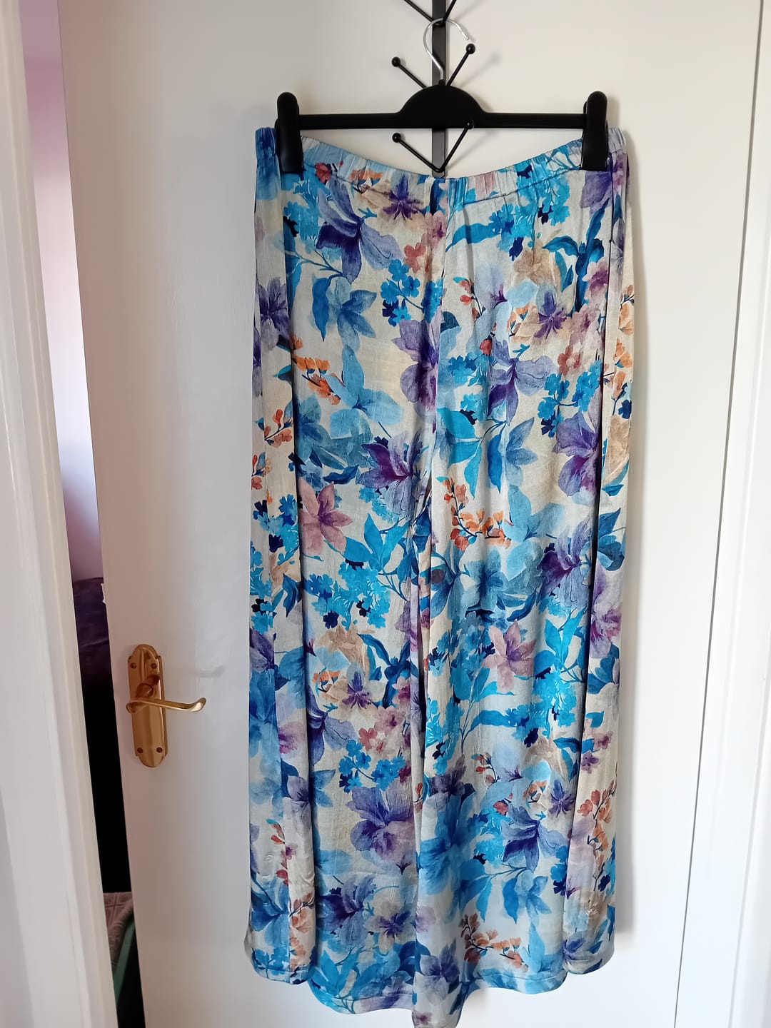 Customer photo review of Coastal Garden Viscose Satin Fabric