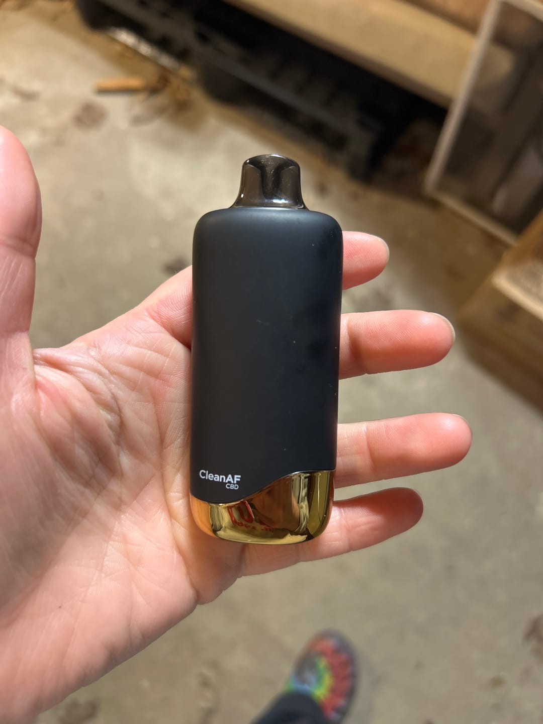 Customer photo review of Rainbow Sherbet CBD Vape