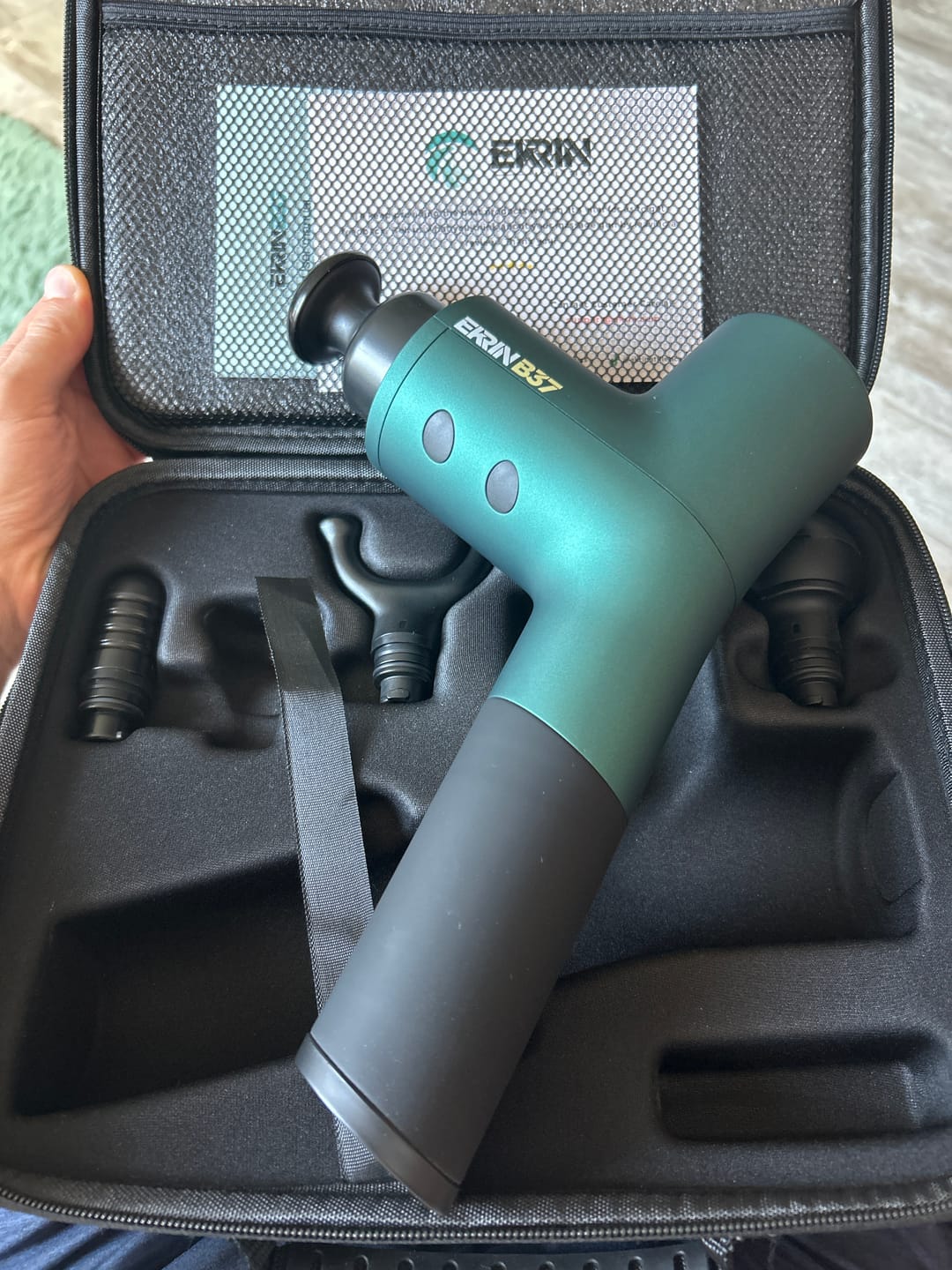 Customer photo review of B37 Percussion Massager