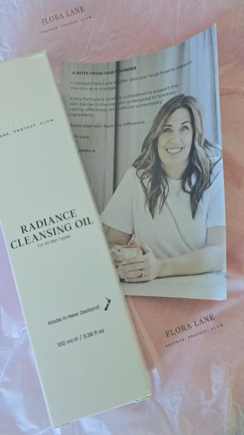 Customer photo review of Radiance Cleansing Oil