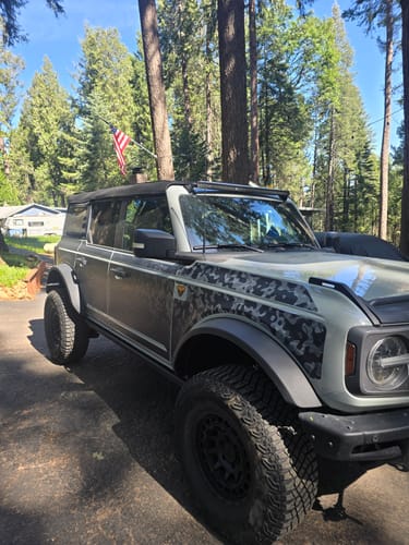 Customer photo review of Bronco 4D Removable Trail Armor