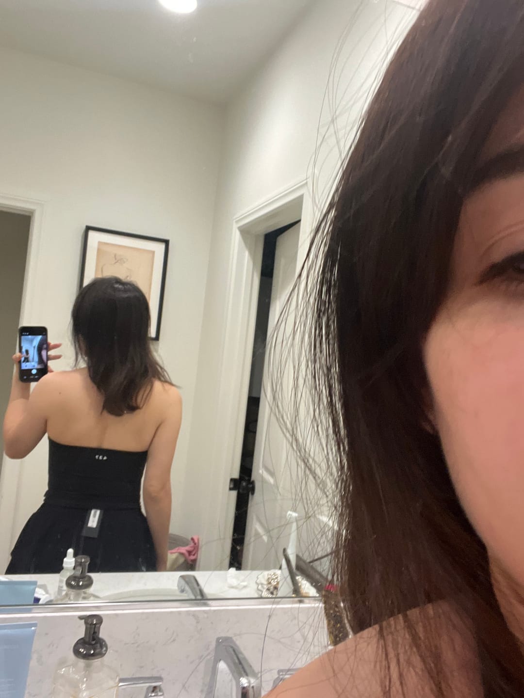Customer photo review of The Halter Tank / Black