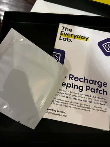 Customer photo review of The Recharge Sleeping Patch - Parche para dormir