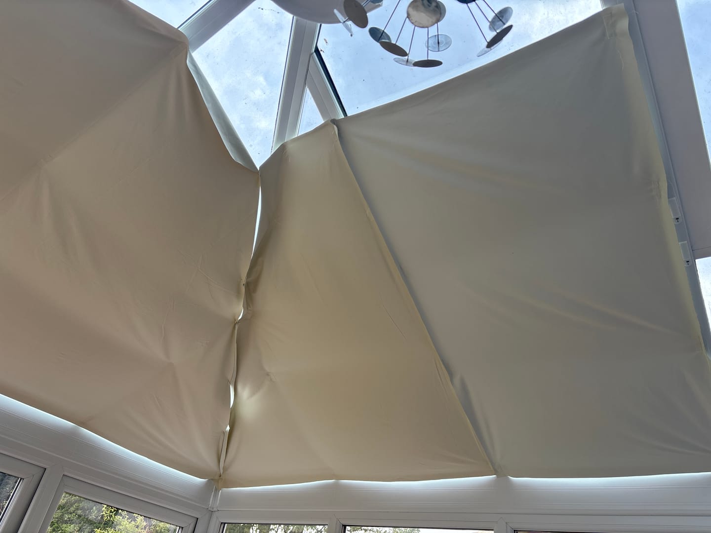Customer photo review of Blackout Curtain Lining Fabric