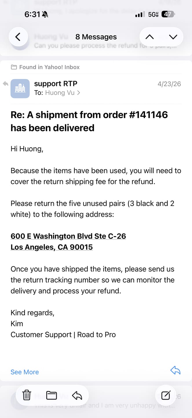 Customer photo review of 4 Pack - Anti-Slip Tennis Socks - (Black & White Combo)