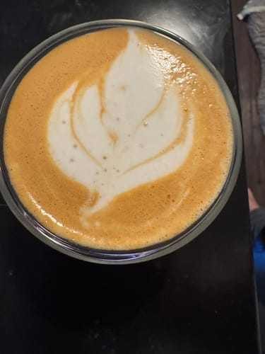 Customer photo review of FLUR Latte Glass (Replacement)