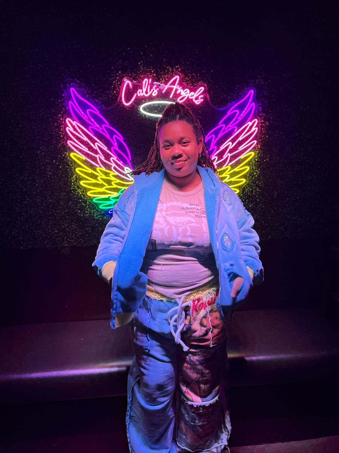 Customer photo review of NOVA COMIC SWEATS
