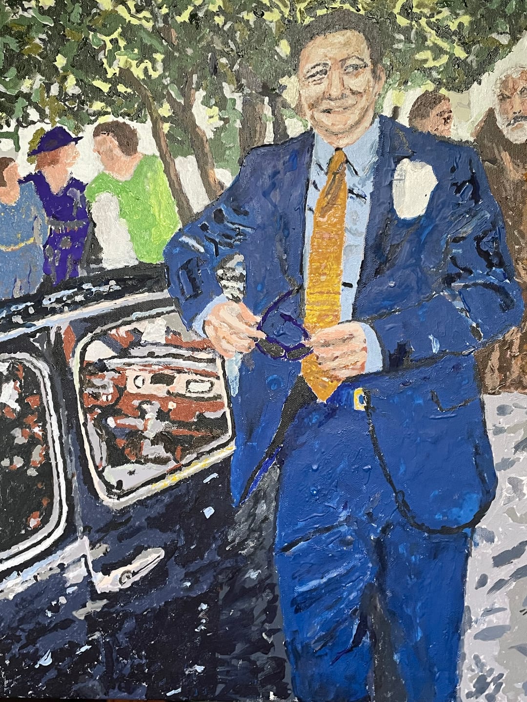Customer photo review of Custom Paint by Numbers Kit for Personalized Artwork