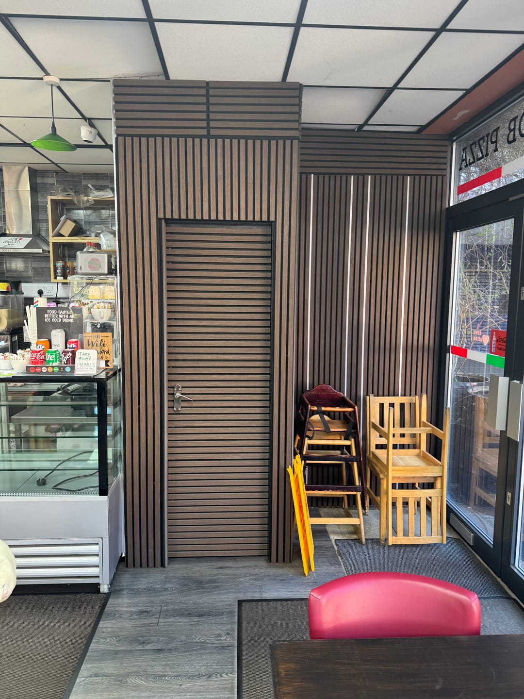Customer photo review of Acoustic Slat Panel End Trim