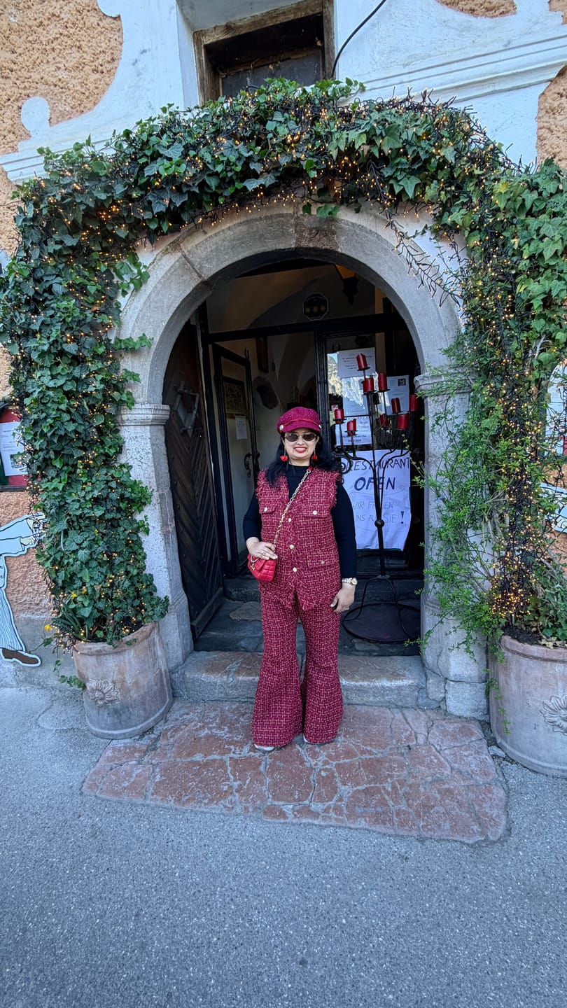 Customer photo review of Fedora 3 Pc Premium Tweed Coord Set