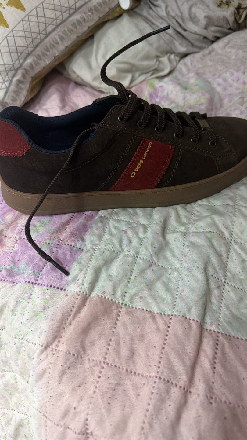 Customer photo review of Sid Combo Loafers Brown/Beige
