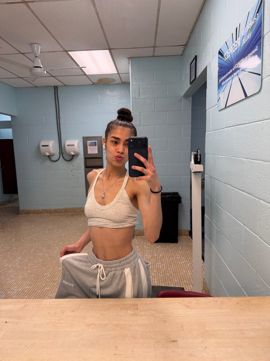 Customer photo review of 2146 - Classic Stripe Sweats
