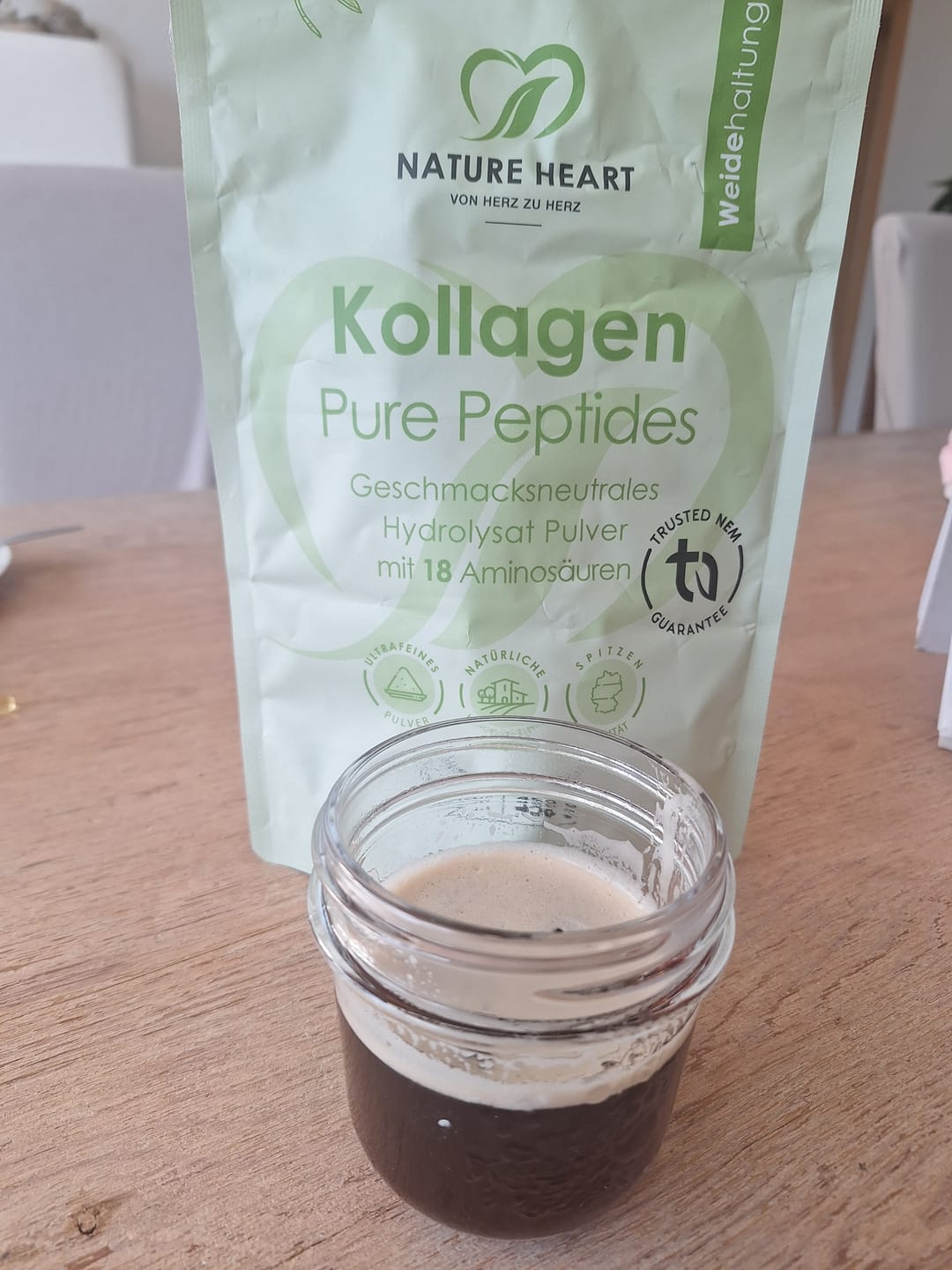 Customer photo review of Kollagen GLAS | by Fabian Kowallik