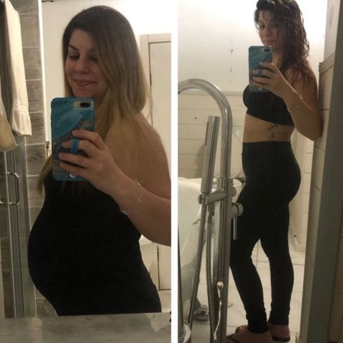Customer photo review of Complete Postpartum Recovery Bundle
