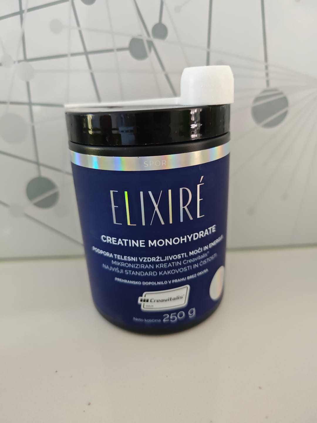 Customer photo review of CREATINE MONOHYDRATE Creavitalis®