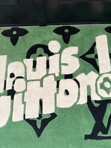 Customer photo review of LOUIS VUITTON GRASS RUG