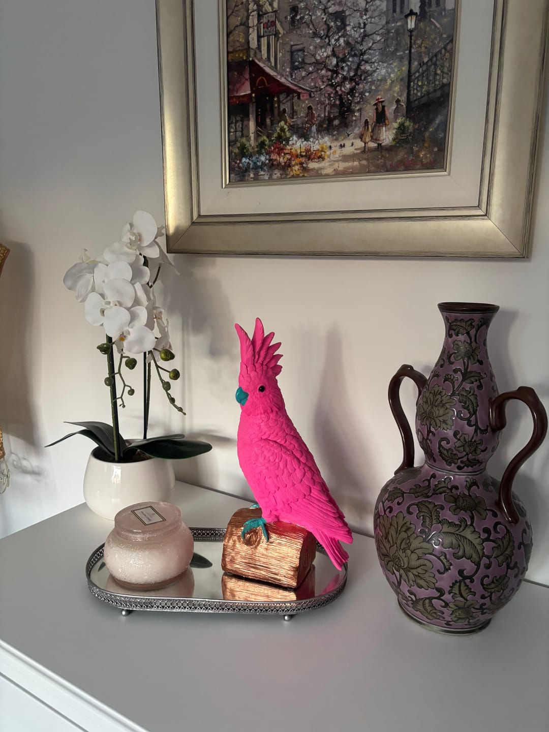 Customer photo review of Pablo Parrot - Hot Pink
