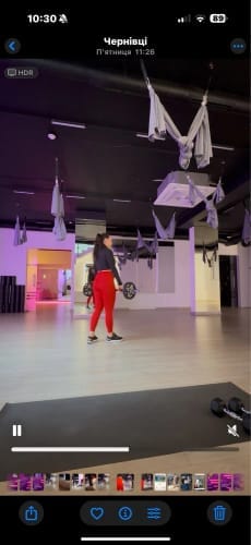 Customer photo review of Women’s High-Waist Yoga Leggings – Breathable, Quick-Dry, Stretchy & Stylish