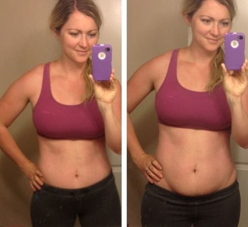 Customer photo review of Complete Postpartum Recovery Bundle