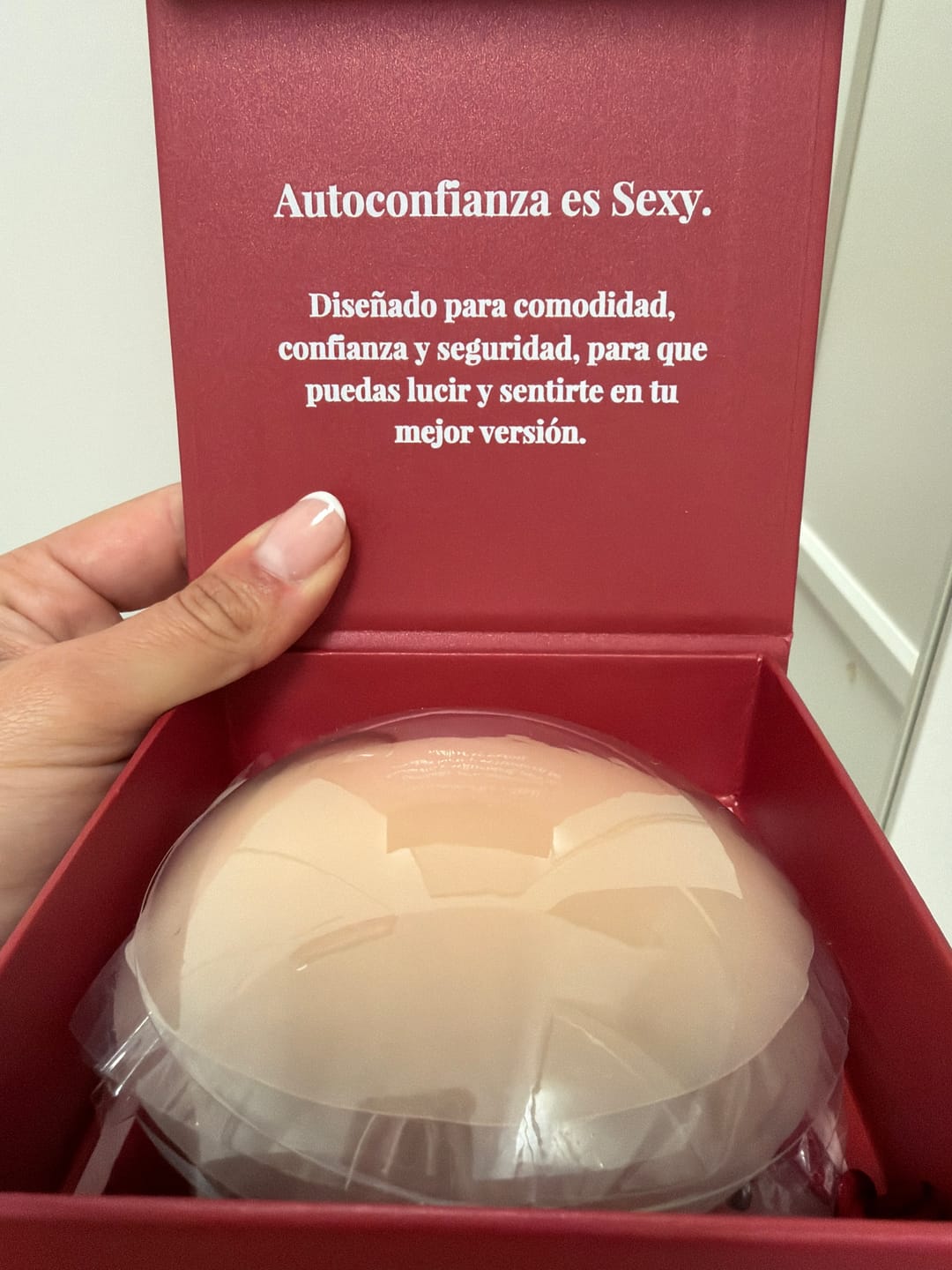 Customer photo review of Pezoneras Círculos con Adhesivo