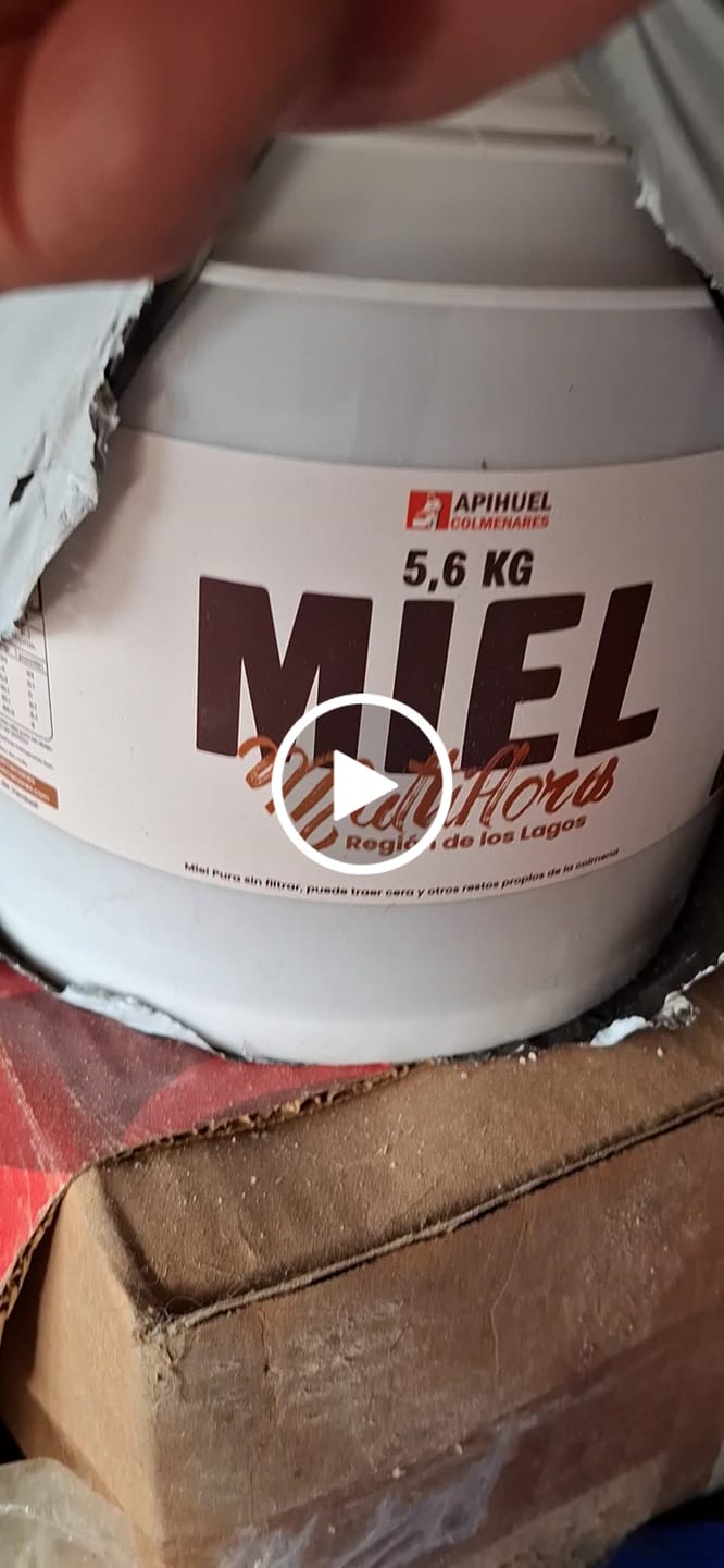 Customer video review of Balde Miel Multiflora de La Región de Los Lagos 5,6 kilos