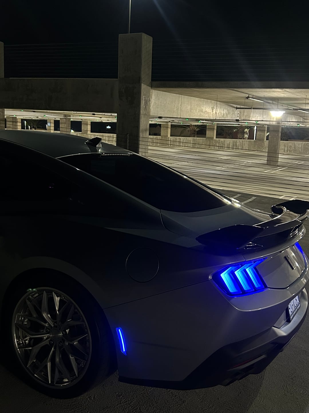 Customer photo review of 2024-2026 Ford Mustang S650 RGB Clear LED Side Markers