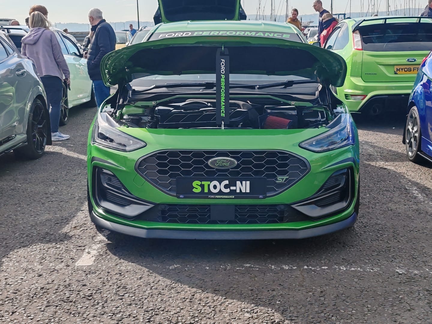 Customer photo review of Custom Vehicle Show Plate (4D Acrylic)