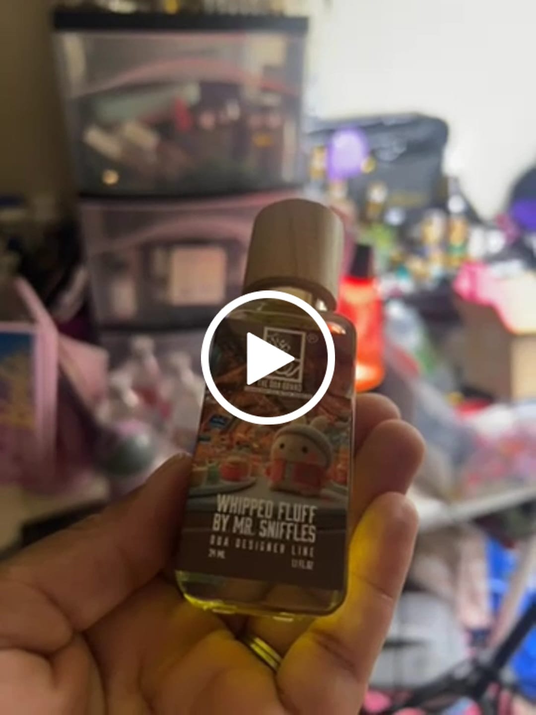 Customer video review of Whipped Fluff By Mr. Sniffles