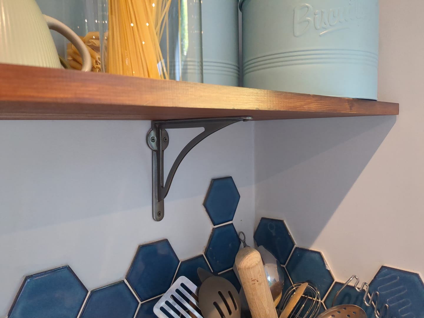 Customer photo review of Ironbridge Iron Shelf Brackets | 4.5/6/7/8/10"