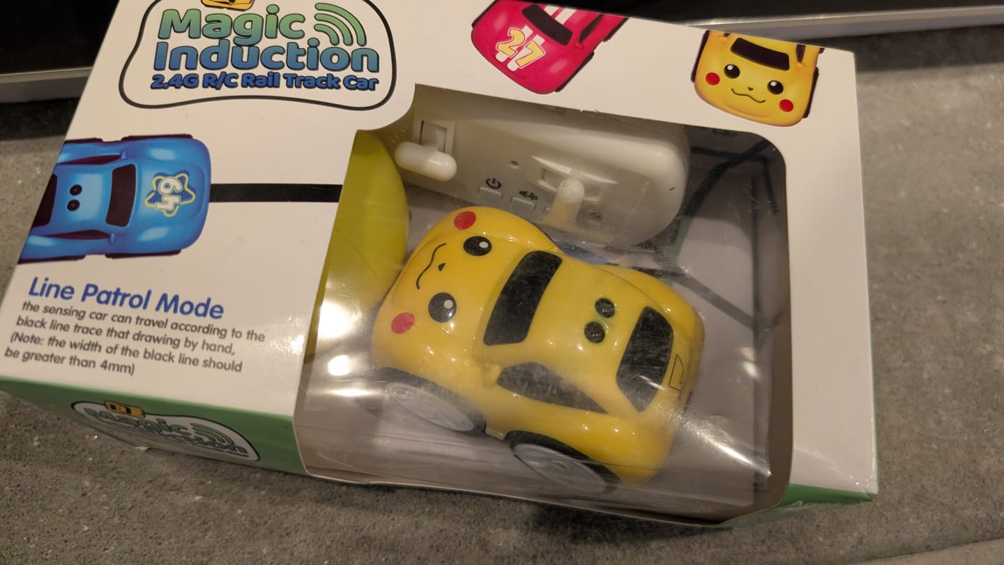 Customer photo review of 2.4G Electric Mini Remote & Induction Controlled Car