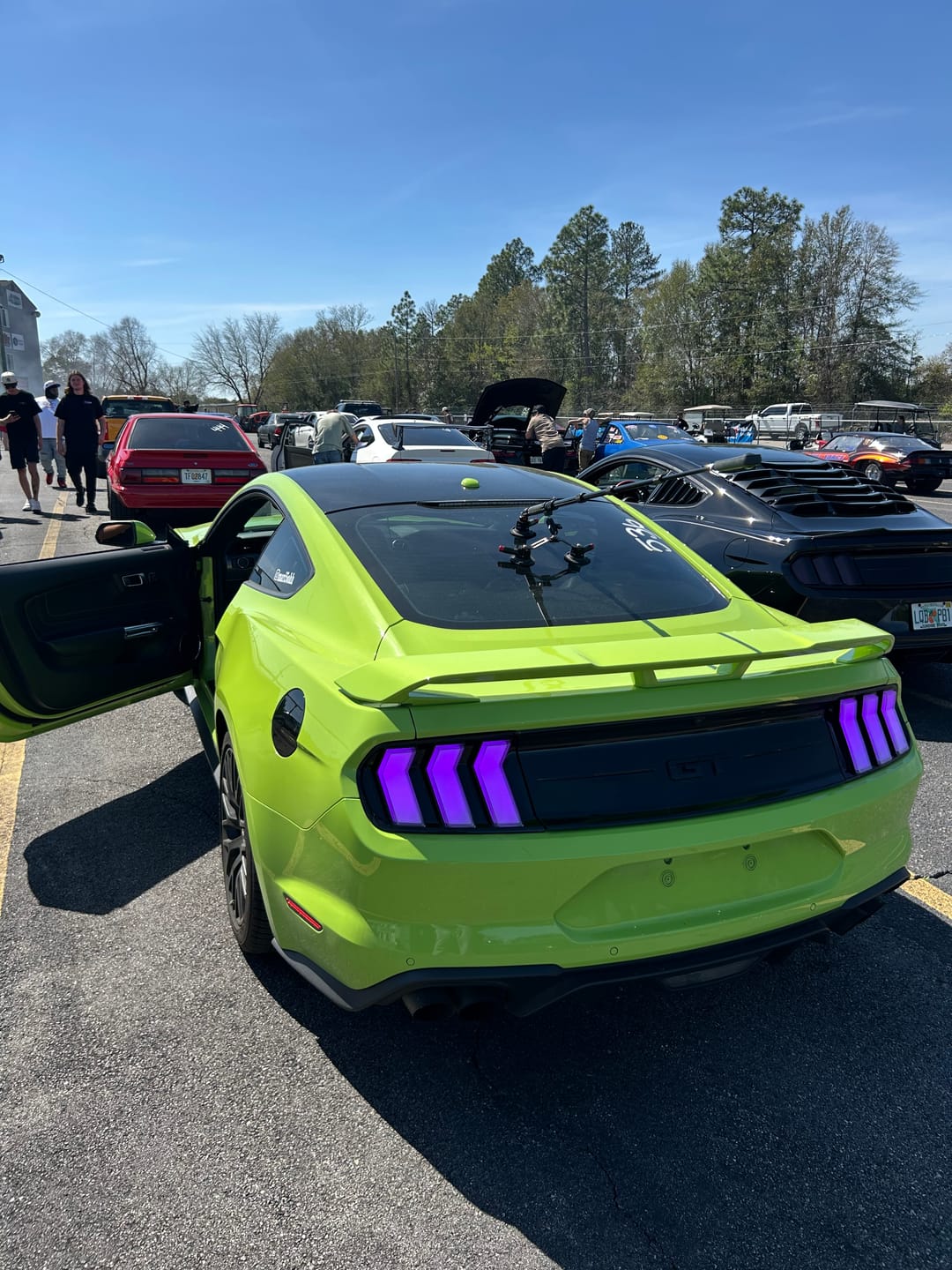 Customer photo review of 2015-2023 Mustang S550 Euro Taillights S650 Style RGB (Clear/Smoked)