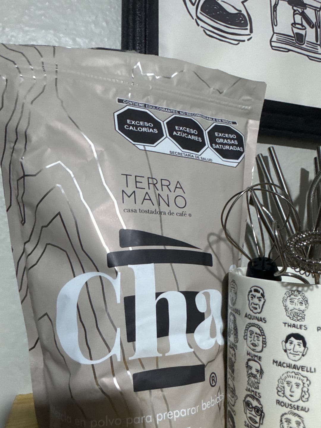 Customer photo review of Polvo para Té Chai 1kg