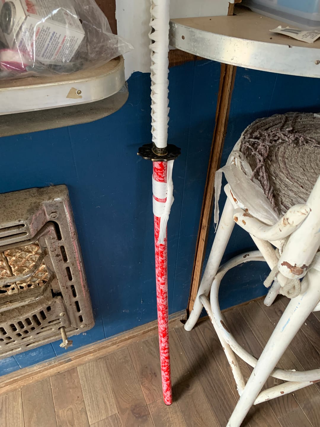 Customer photo review of Custom Your Own Katana