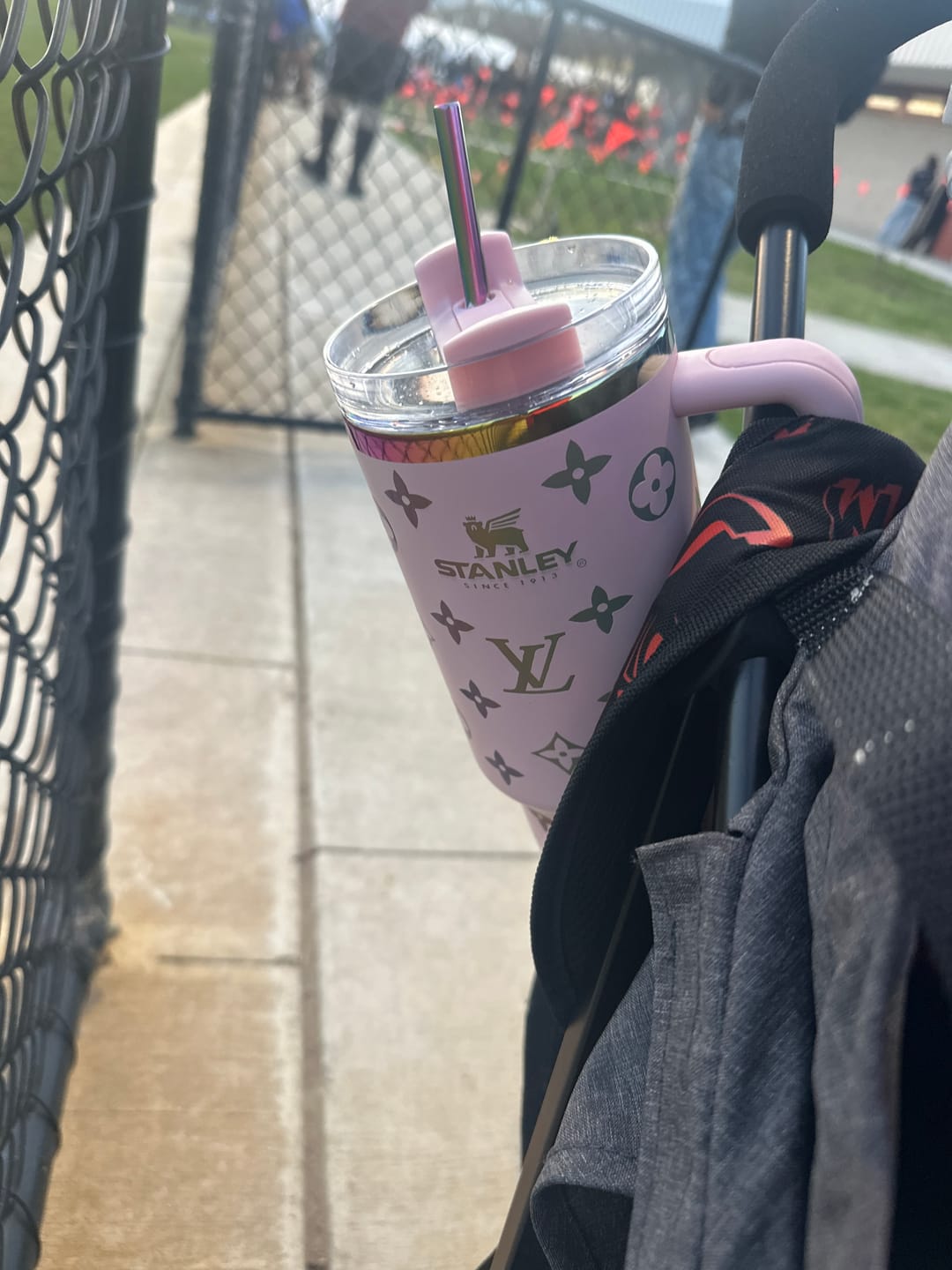 Customer photo review of Designer Holographic In-Car Insulated Cup 40 OZ