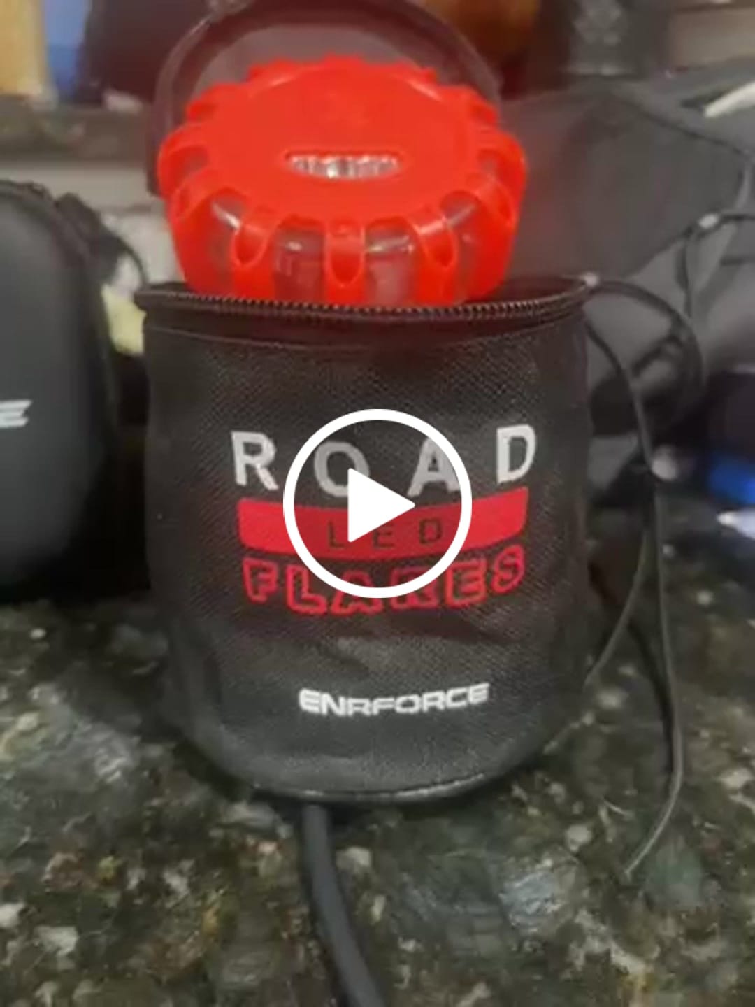 Customer video review of Road Flares