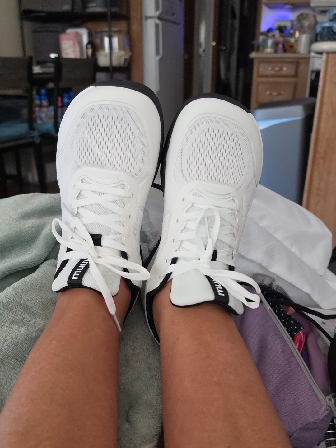 Customer photo review of [NEW] CUURT Muuv - Wide Toe Box Court Shoes (Unisex)
