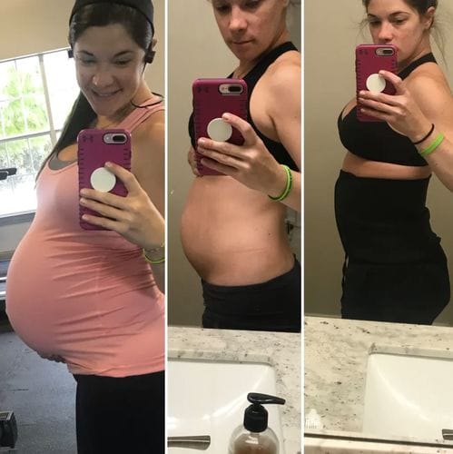 Customer photo review of Complete Postpartum Recovery Bundle